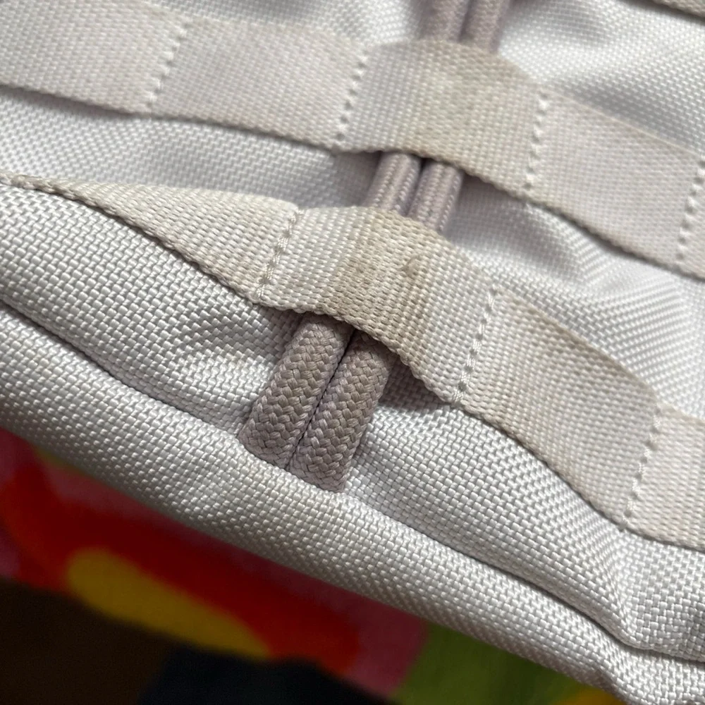 Nike AF-1 Tote Bag Silver Gray Winterized Issue Equipment Zip Laptop Beach Bag